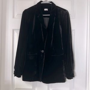 Cache Black velvet jacket